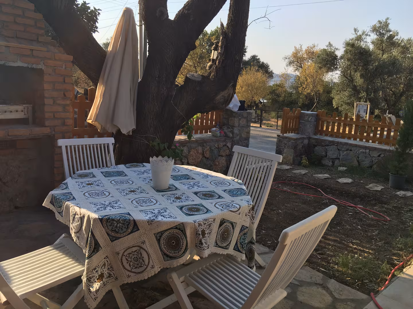 Selimiye Taş Ev — Teras